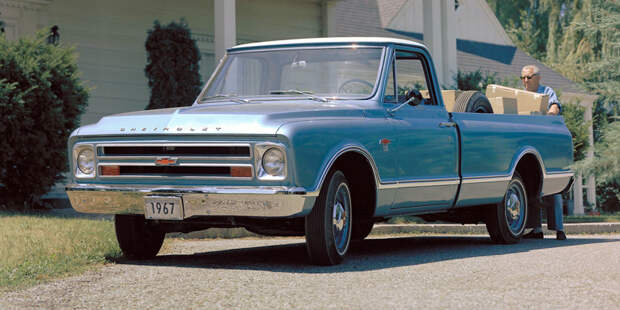 История пикапов Chevrolet chevrolet, авто, пикап