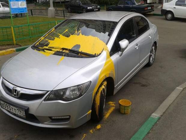 Месть автомобилистам
