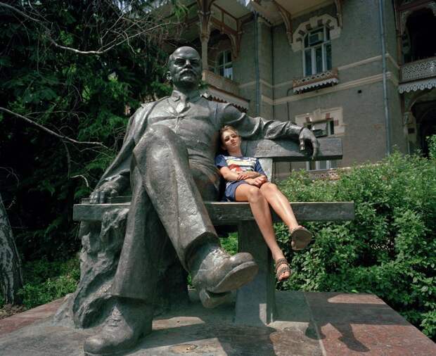 LON3761 Крым, Ялта 1995 го года в объективе Мартина Парра