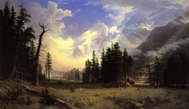 художник Albert Bierstadt - 09