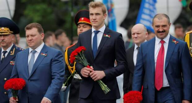 Николай Лукашенко на параде Победы в Москве в 2020 году. Фото: соцсети