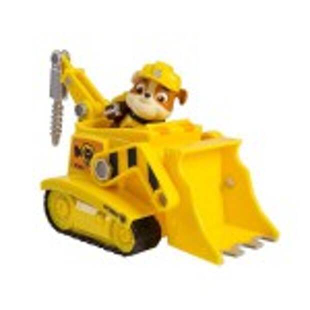 Машинка спасателя Paw Patrol и Крепыш (бульдог)