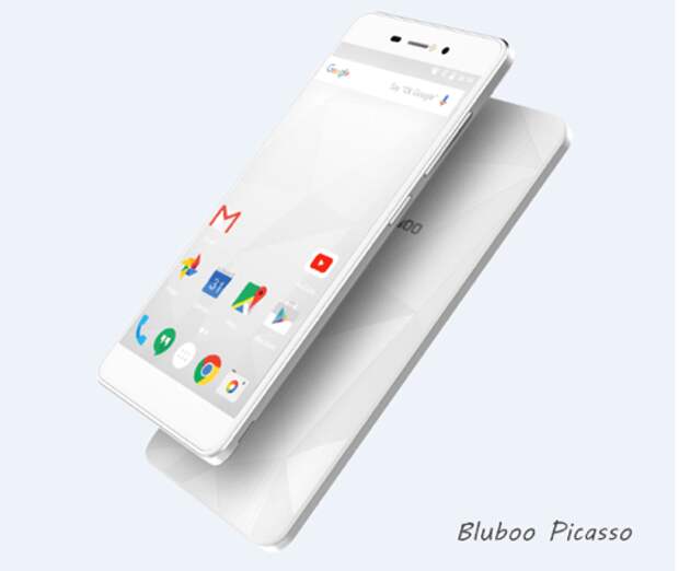 Bluboo Picasso замечен на рендере
