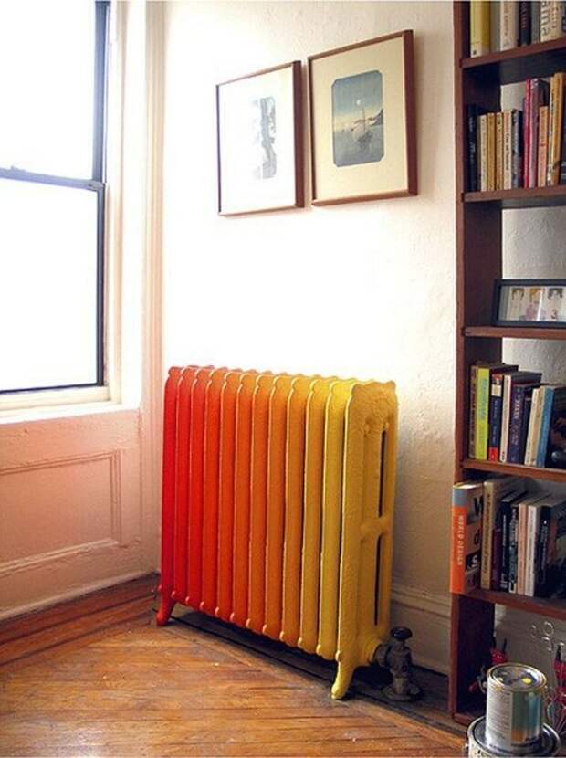 5 идей, как превратить некрасивый радиатор в крутой предмет интерьера.