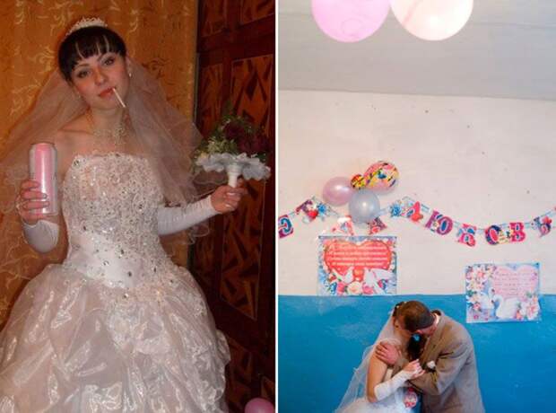 Безумие в чистом виде или 25 нелепых свадебных фотографий, глядя на которые вам тут же перехочется жениться True Russsian Wedding, русская свадьба, свадебные приколы, безумная свадьба