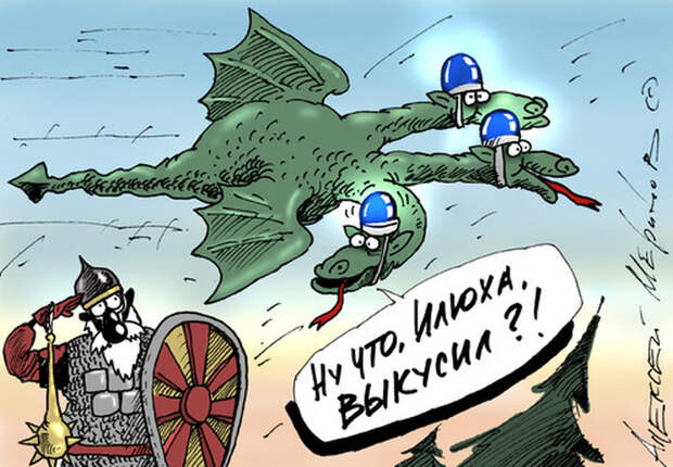 Забавные карикатуры художника Алексея Меринова (49 картинок)