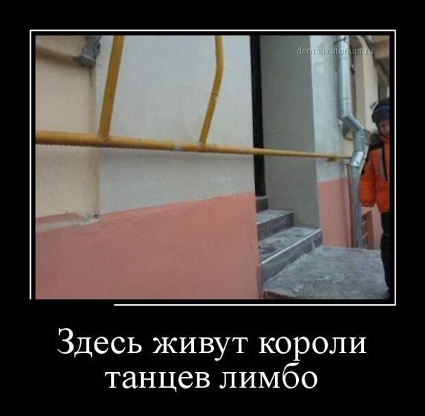 Здесь живут короли танцев лимбо демотиватор, юмор