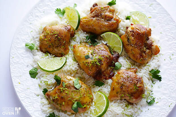 1. Курица с лаймом и рисом 1. Курица с лаймом и рисом блюдо, дети