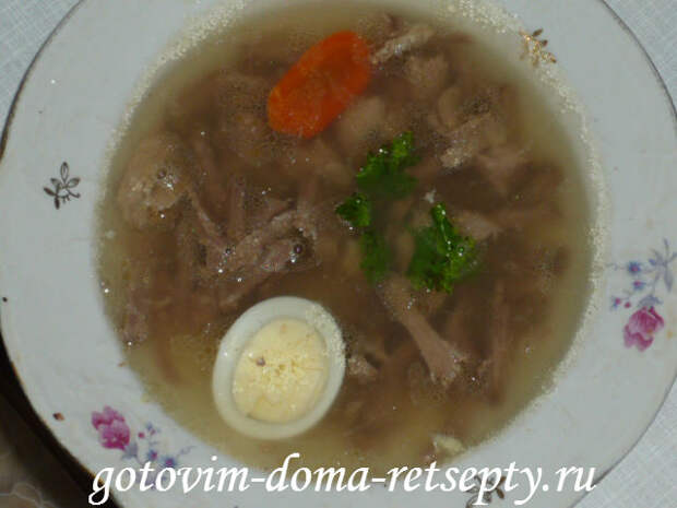 как приготовить холодец