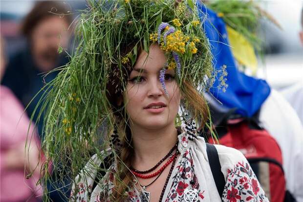 Лето... венок, девушки, своими руками, цветы