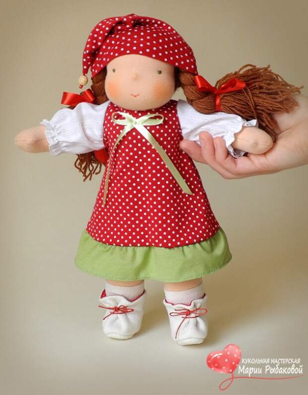 Вальдорфская кукла. Фото / Waldorf doll. Photo