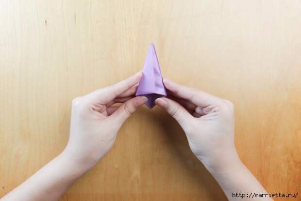 Марриэтта: Как сложить тюльпаны в технике оригами