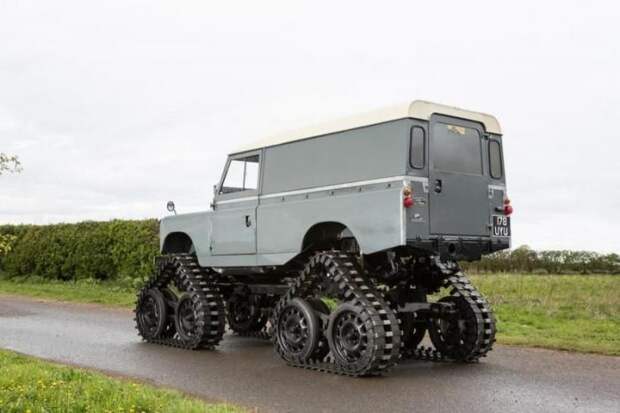 Cuthbertson - очень редкий Land Rover Series II на гусеницах