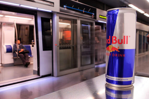 red bull в метро