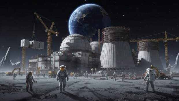 Россия раскрыла детали строительства АЭС на Луне