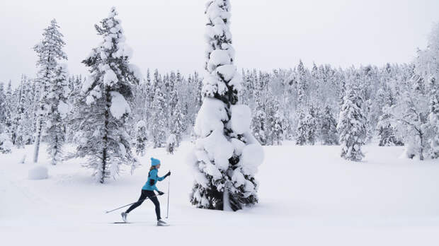 Россиянам рассказали о пользе лыжных прогулок для здоровья