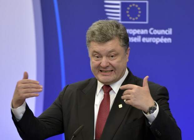Пьяный Порошенко рассказал Евросоюзу про безвизовый режим