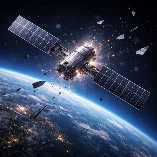 LeoLabs: спутник Starlink 34343, по всей видимости, разрушился сам — «внутреннее энергетическое событие»