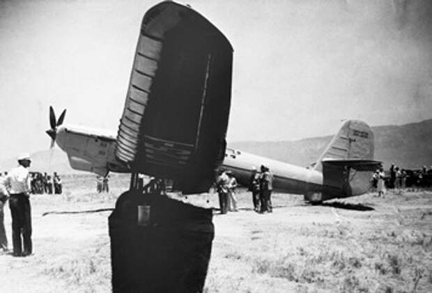 АНТ-25 после приземления в США © РИА Новости, А. Мизруха