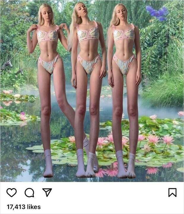 Бесконечные ноги