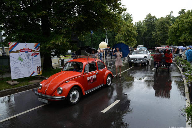 Ретрофест 2015 в Сокольниках выставка, олдтаймер, ретро автомобили