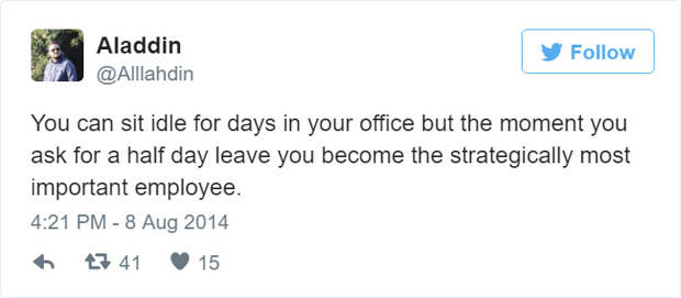 Funny Tweets About Work