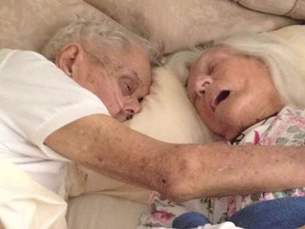 они прожили 75 лет в браке и умерли с разницей в несколько часов 