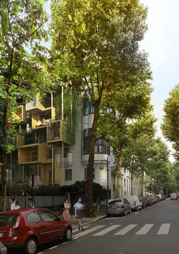 В 16 округе Парижа появятся квартиры-«паразиты» на старых домах.