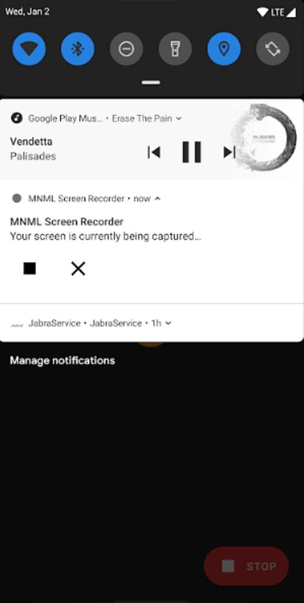 Android Screen Recording Apps Mnml Screen Recorder
