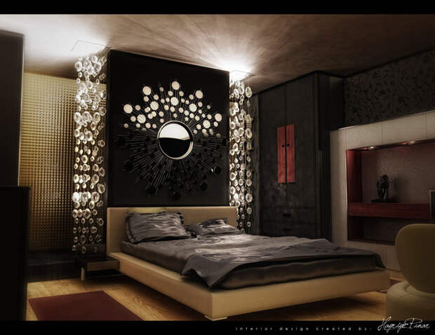 Красивый дизайн интерьера для спальни фото