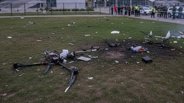 В Краснодаре фрагменты БПЛА упали в районе стадиона академии ФК «Краснодар»