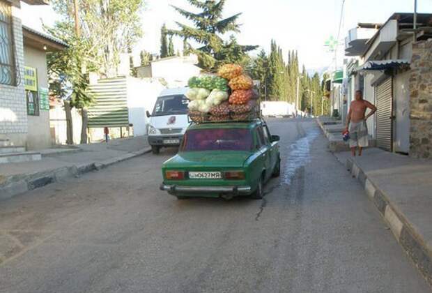 Забавные фотографии техники авто, прикол, юмор