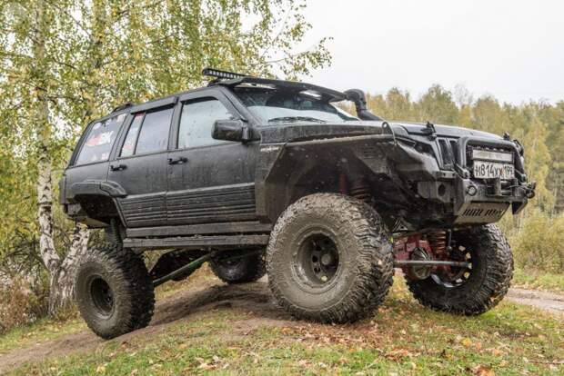 Настоящий «джипинг» grand cherokee, jeep, тюнинг