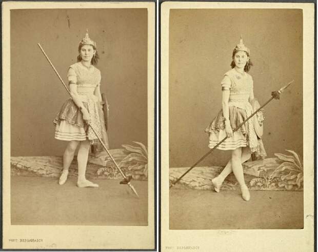 19-й век: балерины и монархи в фотографиях Карла Бергамаско  4