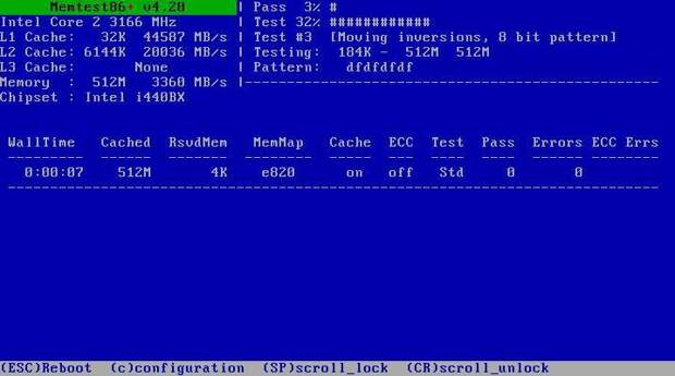 memtest без ошибок