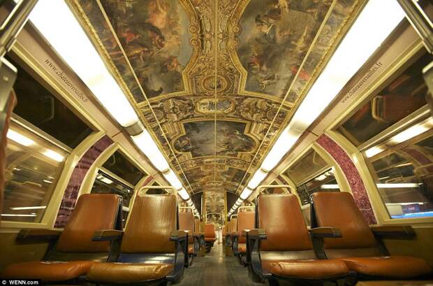 Paris commuter train 1 Версаль в электричке