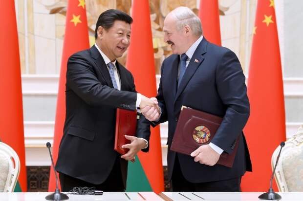 Си Цзиньпин и Александр Лукашенко. Фото: www.globallookpress.com