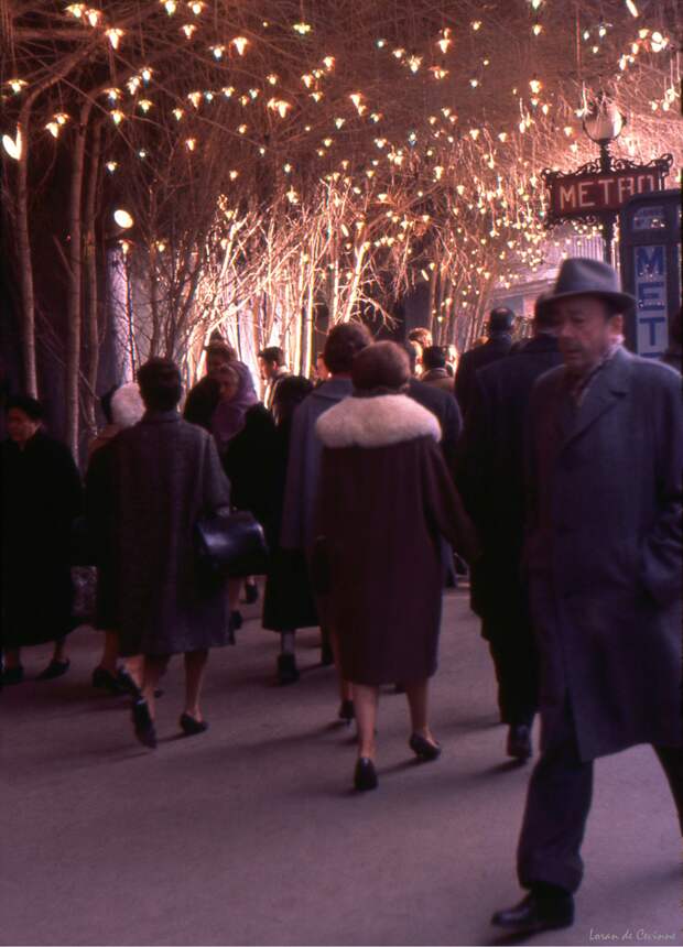 Париж 1960-х в цвете