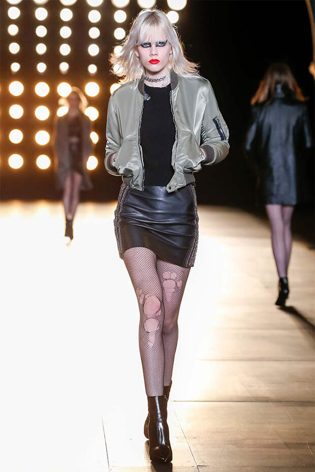 Saint Laurent, осень-зима 2015
