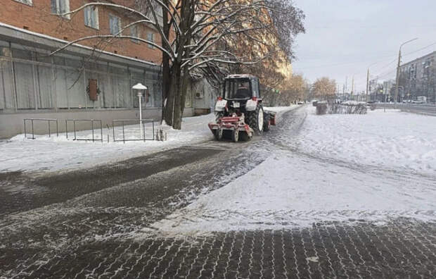 Вечером 8 января по магистральным улицам Тулы пойдут масштабные колонны спецтехники для ликцидации негоподы