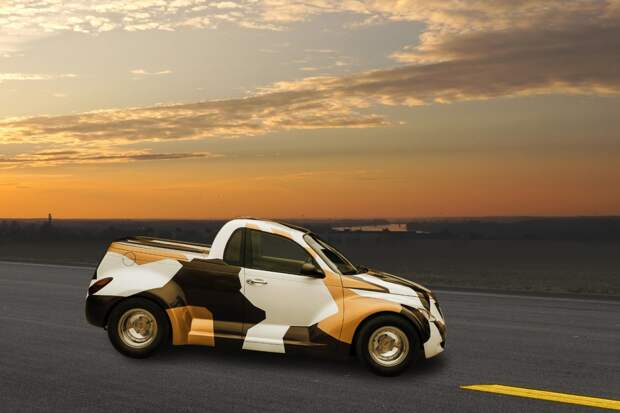 Болгары сделали из Chrysler PT Cruiser пикап Болгары сделали из Chrysler PT Cruiser пикап PT Cruiser, Сhrysler, тюнинг