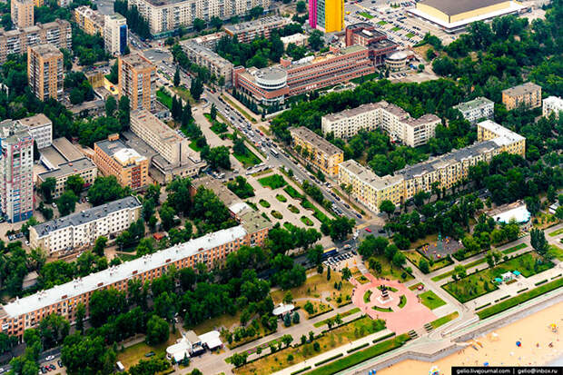 Самара с высоты