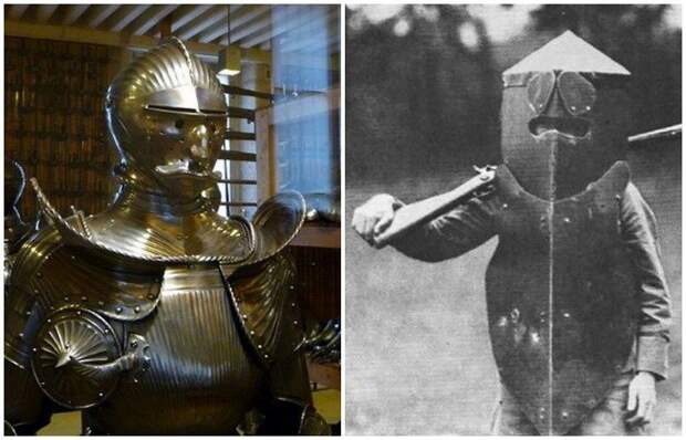 Какие доспехи носили европейские монархи, японские самураи и солдаты Первой мировой