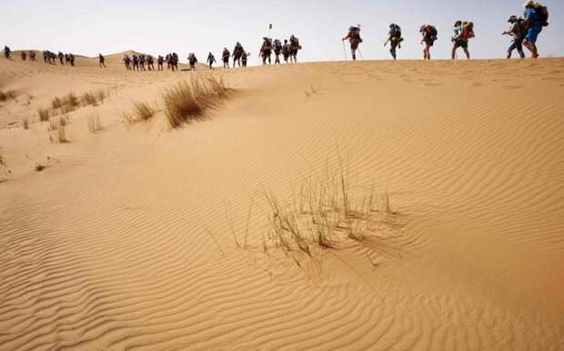 Марафон в пустыне Сахара 