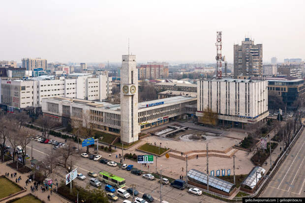 Бишкек с высоты