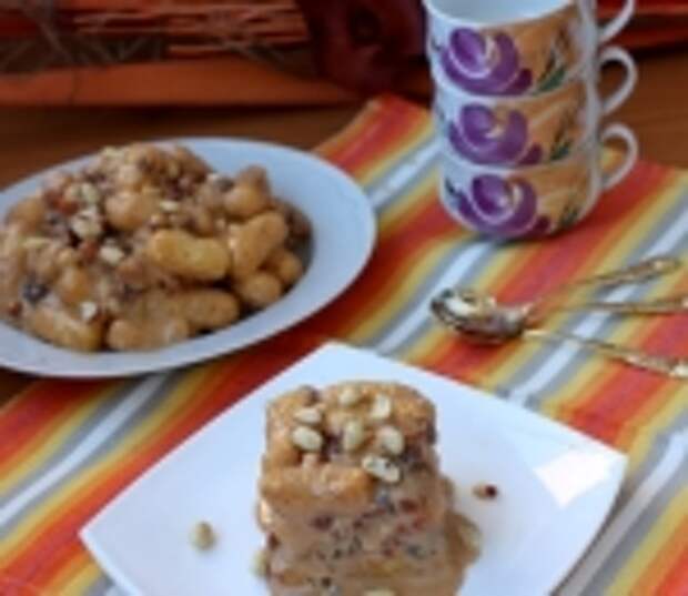 Десерт с кукурузными палочками