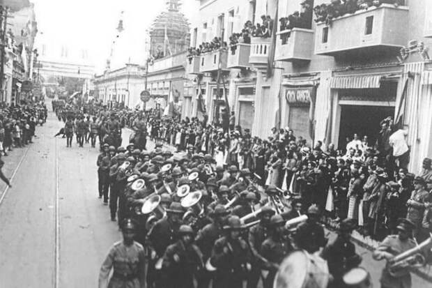 Парад победы в Асунсьоне, 1935 год