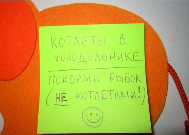 17 оригинальных записок, которые могли оставить только женщины