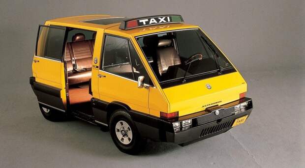 Alfa Romeo New York Taxi (1976) Alfa Romeo New York Taxi (1976) авто, автодизайн, концепт, прототип, такси