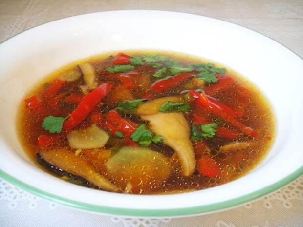 Острый куриный суп (фото-рецепт)